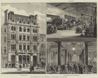 Neue Büros des Daily Telegraph in der Fleet Street